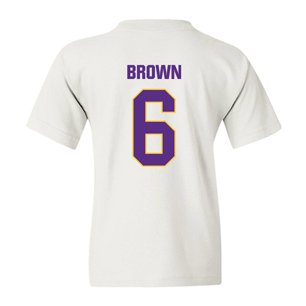 LSU - NCAA Football : Barion Brown - Classic Shersey Youth T-Shirt-1