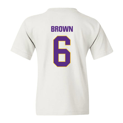 LSU - NCAA Football : Barion Brown - Classic Shersey Youth T-Shirt-1