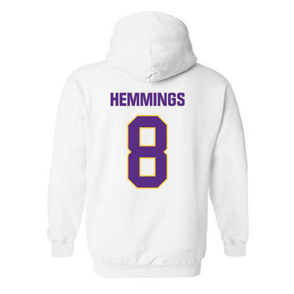 LSU - NCAA Women's Volleyball : Ella Hemmings - Classic Shersey Hooded Sweatshirt-1