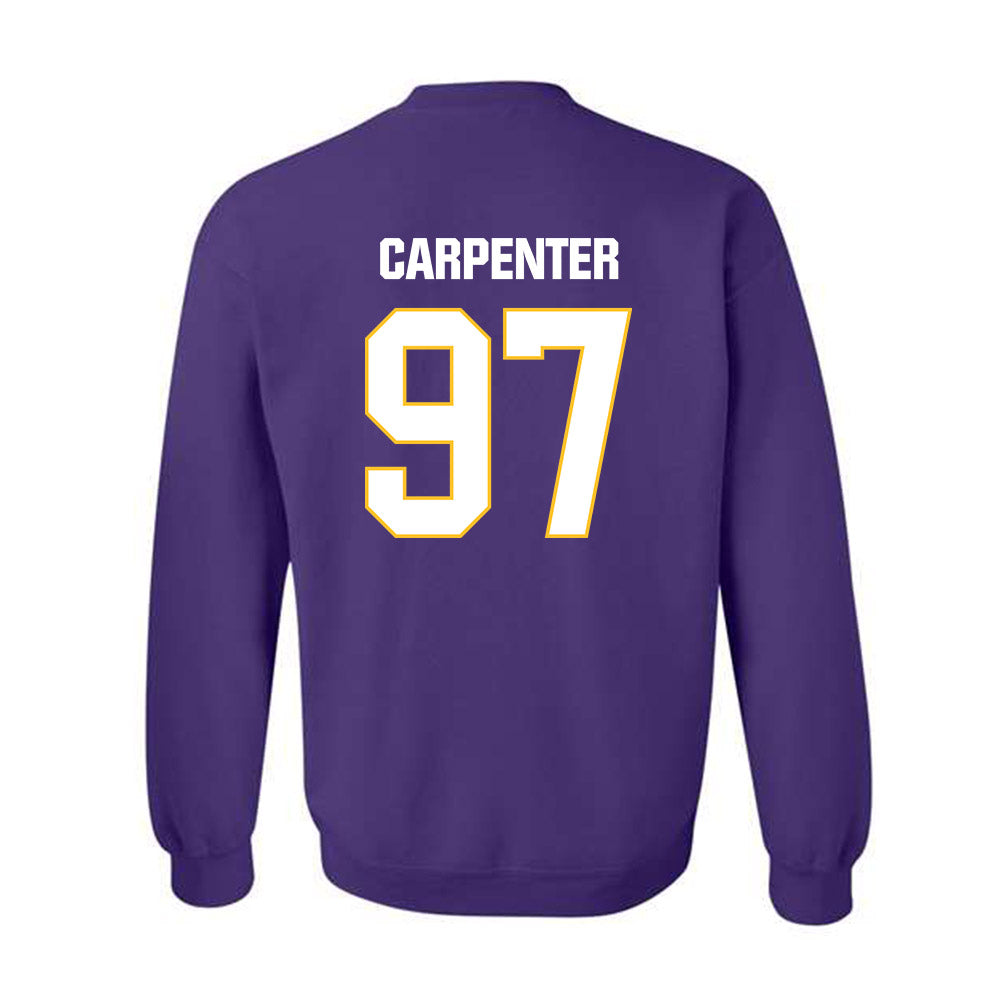 LSU - NCAA Football : Dylan Carpenter - Classic Shersey Crewneck Sweatshirt-1
