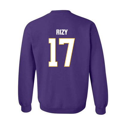 LSU - NCAA Baseball : Mavrick Rizy - Classic Shersey Crewneck Sweatshirt-1