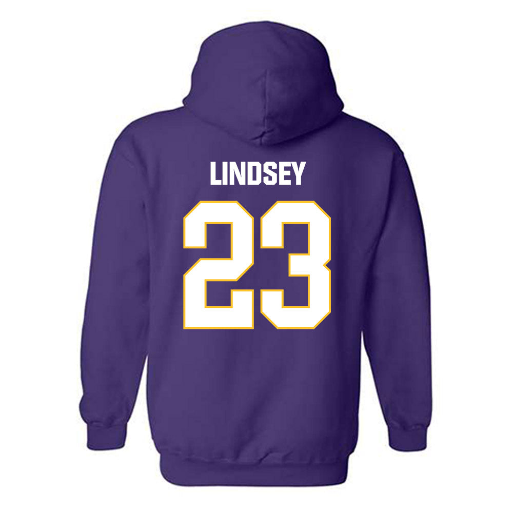 LSU - NCAA Football : Jt Lindsey - Classic Shersey Hooded Sweatshirt-1
