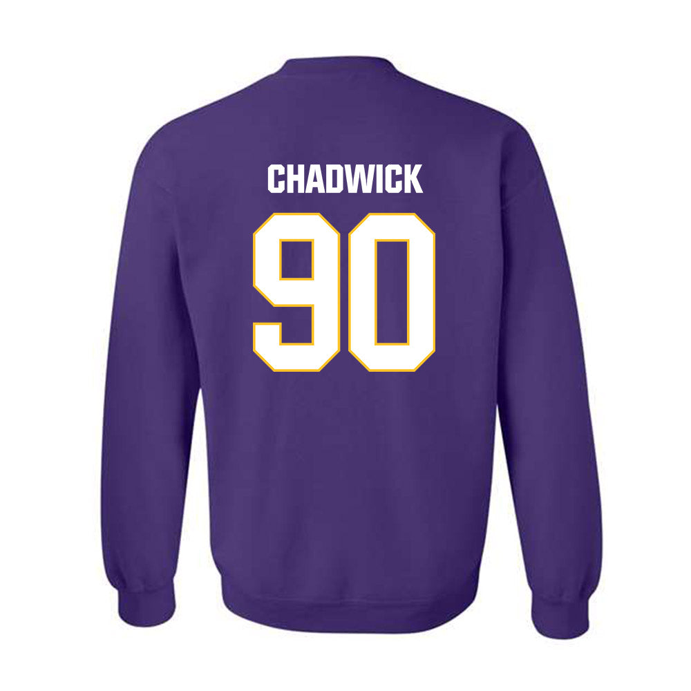 LSU - NCAA Football : Grant Chadwick - Classic Shersey Crewneck Sweatshirt-1