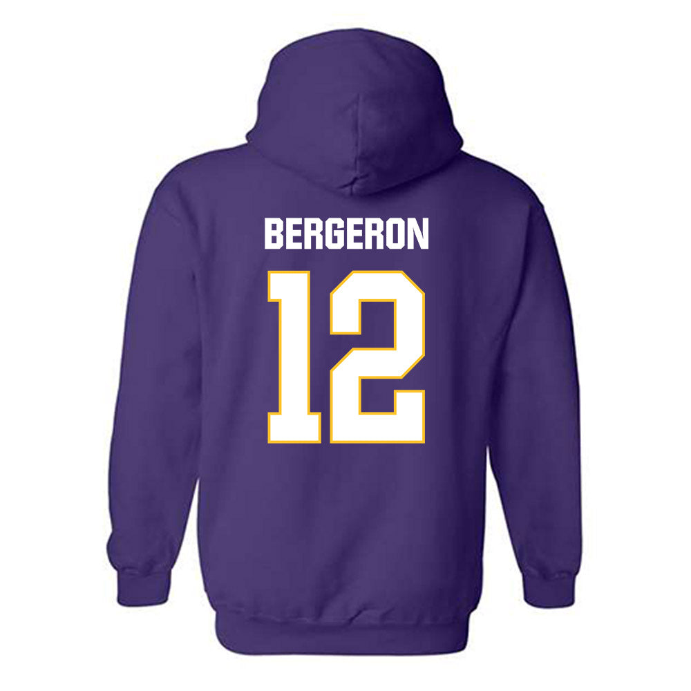 LSU - NCAA Softball : Maci Bergeron - Classic Shersey Hooded Sweatshirt-1