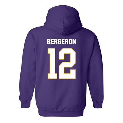 LSU - NCAA Softball : Maci Bergeron - Classic Shersey Hooded Sweatshirt-1