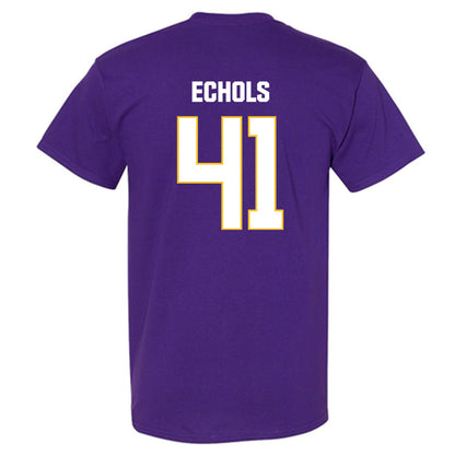 LSU - NCAA Football : Justin Echols - Classic Shersey T-Shirt-1