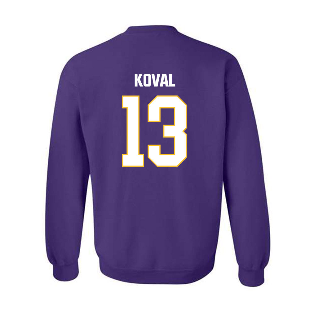 LSU - NCAA Women's Basketball : Kate Koval - Classic Shersey Crewneck Sweatshirt-1