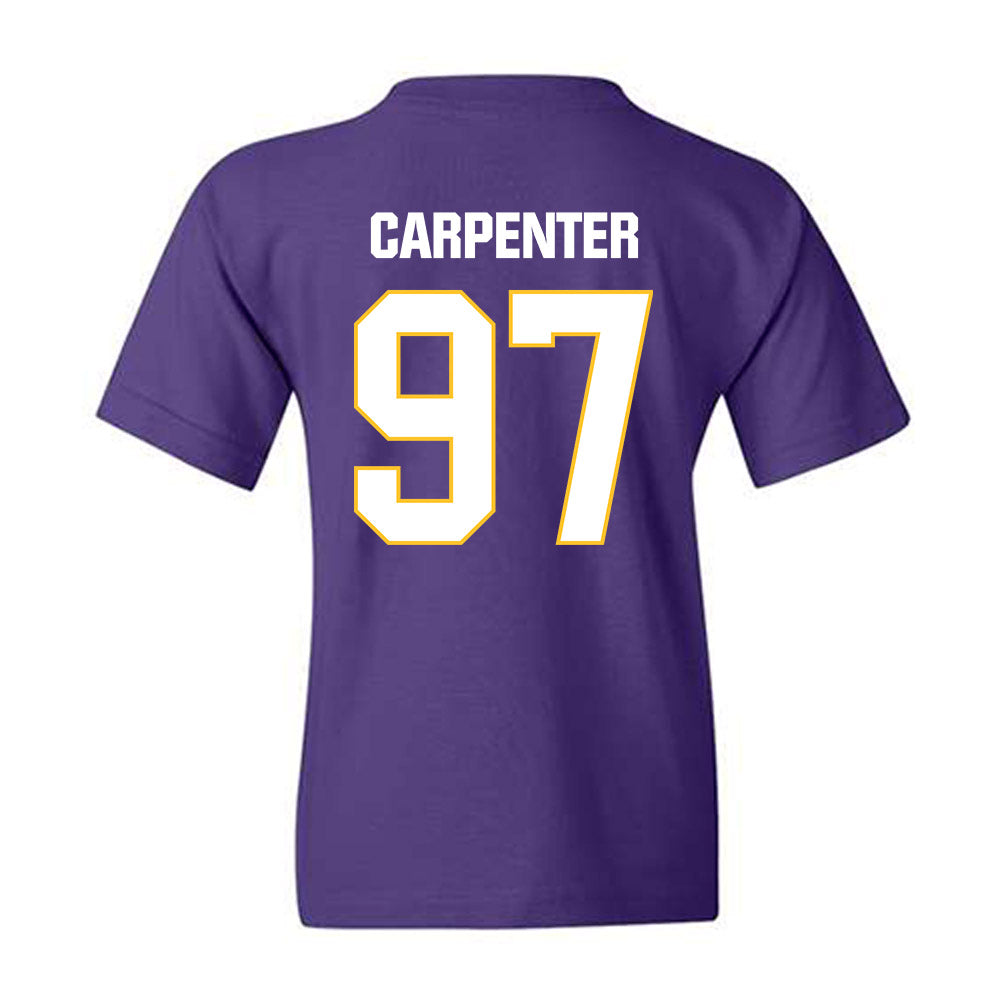 LSU - NCAA Football : Dylan Carpenter - Classic Shersey Youth T-Shirt-1