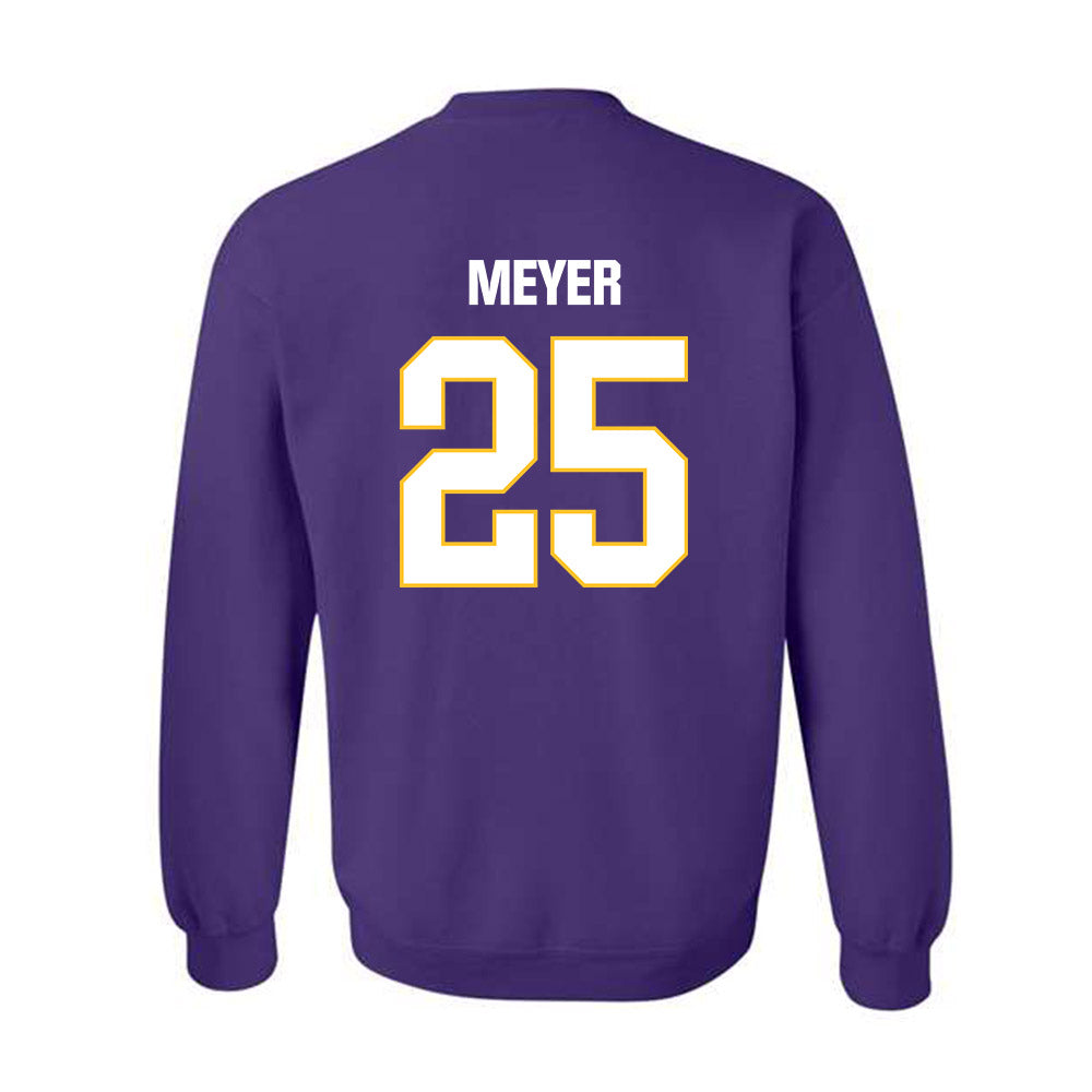 LSU - NCAA Beach Volleyball : Emily Meyer - Classic Shersey Crewneck Sweatshirt-1