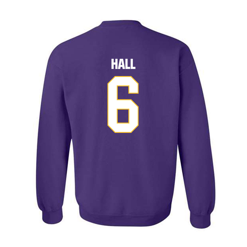 LSU - NCAA Beach Volleyball : Forbes Hall - Classic Shersey Crewneck Sweatshirt-1