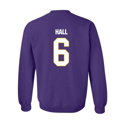 LSU - NCAA Beach Volleyball : Forbes Hall - Classic Shersey Crewneck Sweatshirt-1