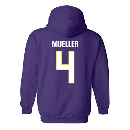 LSU - NCAA Beach Volleyball : Kylie Mueller - Classic Shersey Hooded Sweatshirt-1