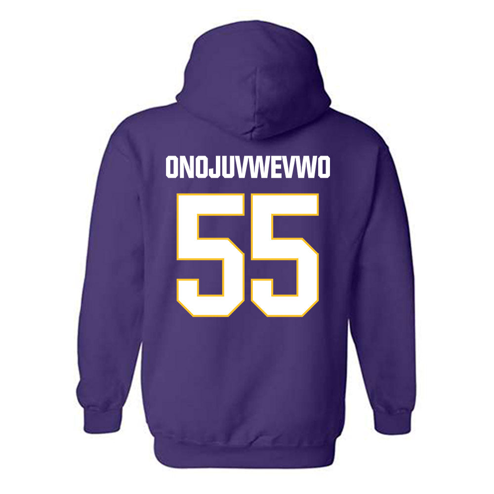 LSU - NCAA Women's Track & Field : Ella Onojuvwevwo - Classic Shersey Hooded Sweatshirt-1