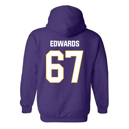 LSU - NCAA Softball : Kylee Edwards - Classic Shersey Hooded Sweatshirt-1