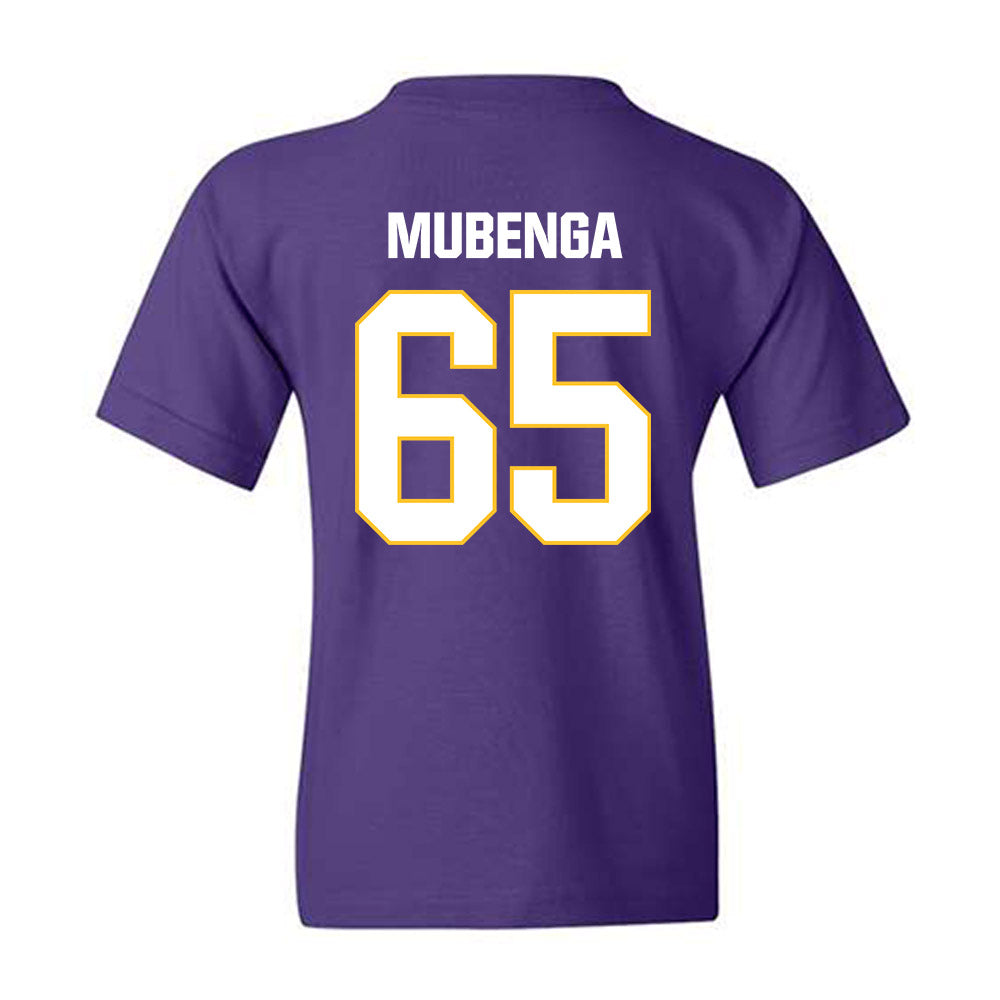LSU - NCAA Football : Paul Mubenga - Classic Shersey Youth T-Shirt-1