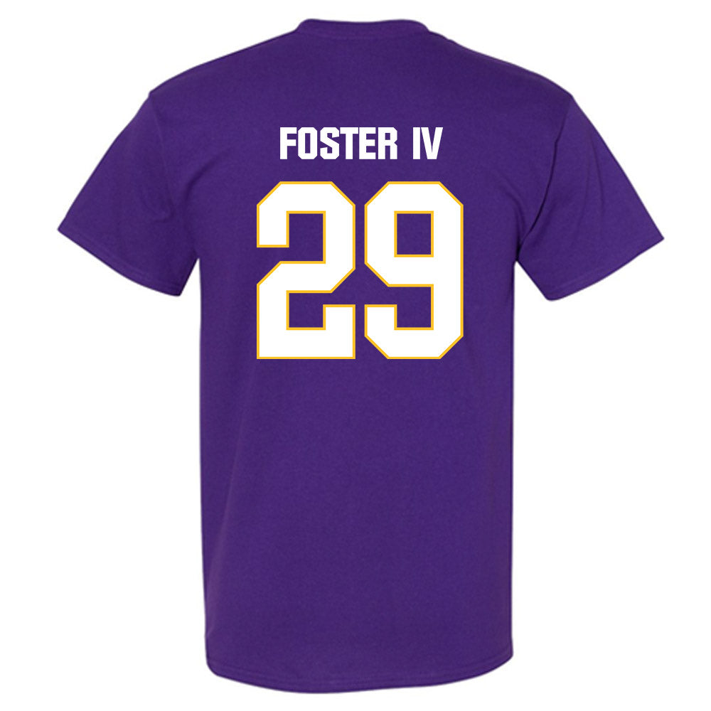 LSU - NCAA Football : Wallace Foster IV - Classic Shersey T-Shirt-1