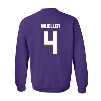 LSU - NCAA Beach Volleyball : Kylie Mueller - Classic Shersey Crewneck Sweatshirt-1
