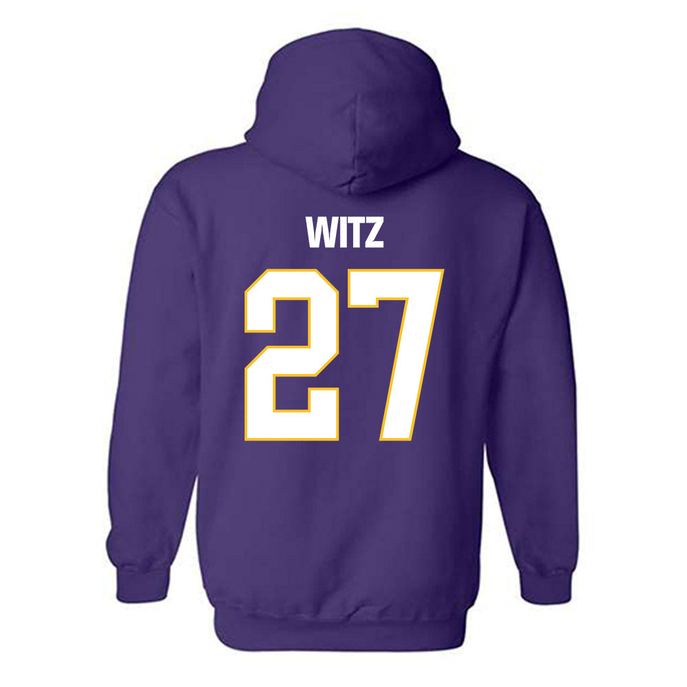 LSU - NCAA Women's Soccer : Morgan Witz - Classic Shersey Hooded Sweatshirt-1