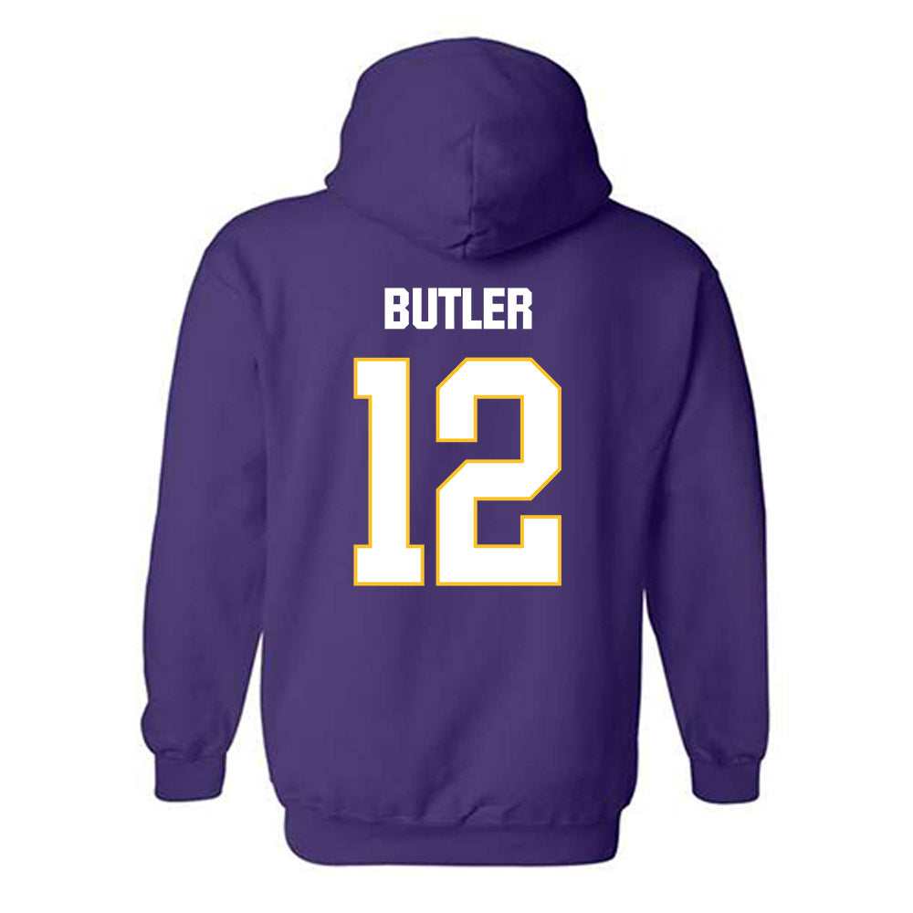 LSU - NCAA Football : Jimari Butler - Classic Shersey Hooded Sweatshirt-1
