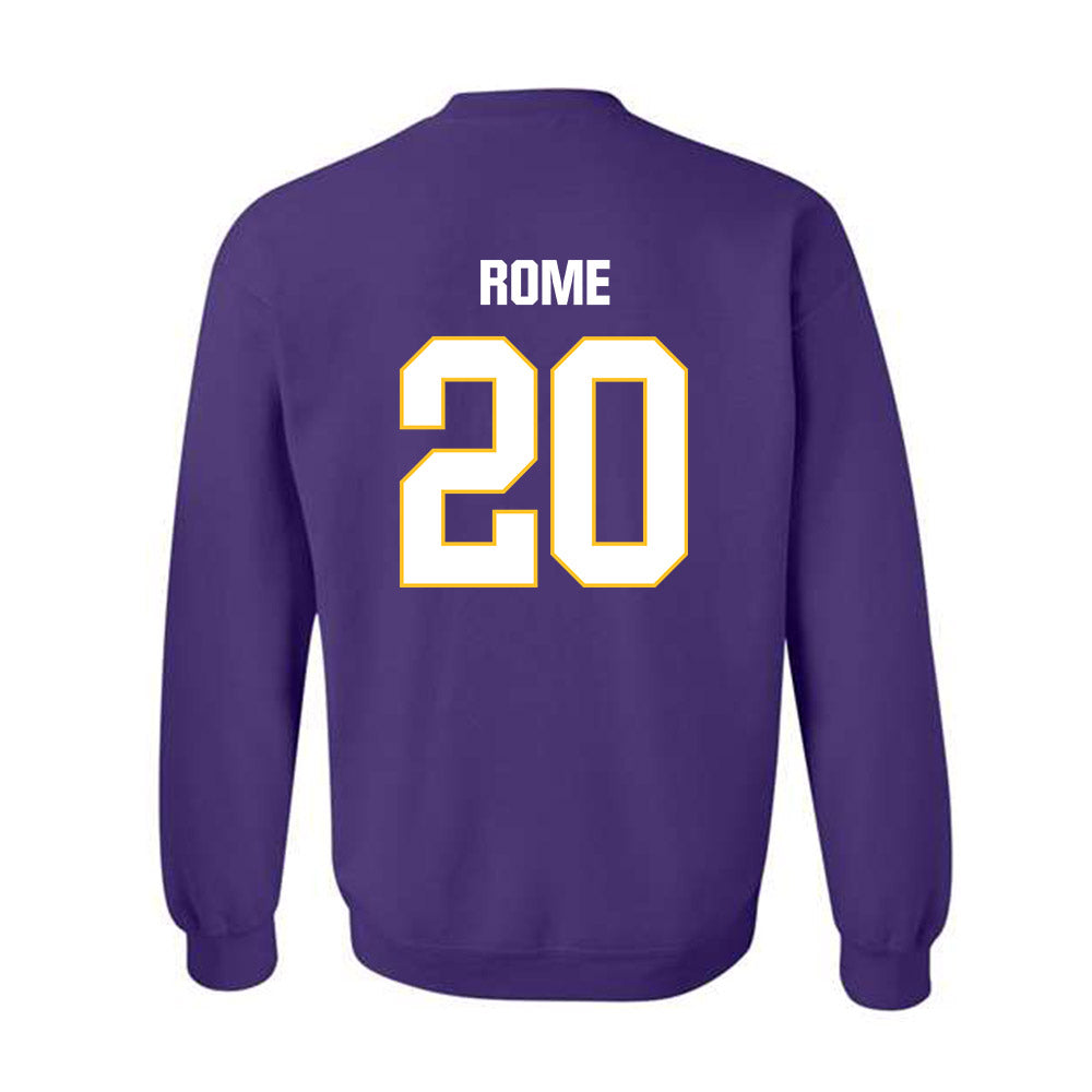 LSU - NCAA Women's Volleyball : Mika Rome - Classic Shersey Crewneck Sweatshirt-1