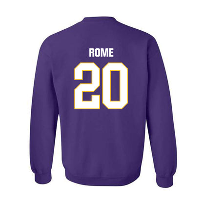 LSU - NCAA Women's Volleyball : Mika Rome - Classic Shersey Crewneck Sweatshirt-1