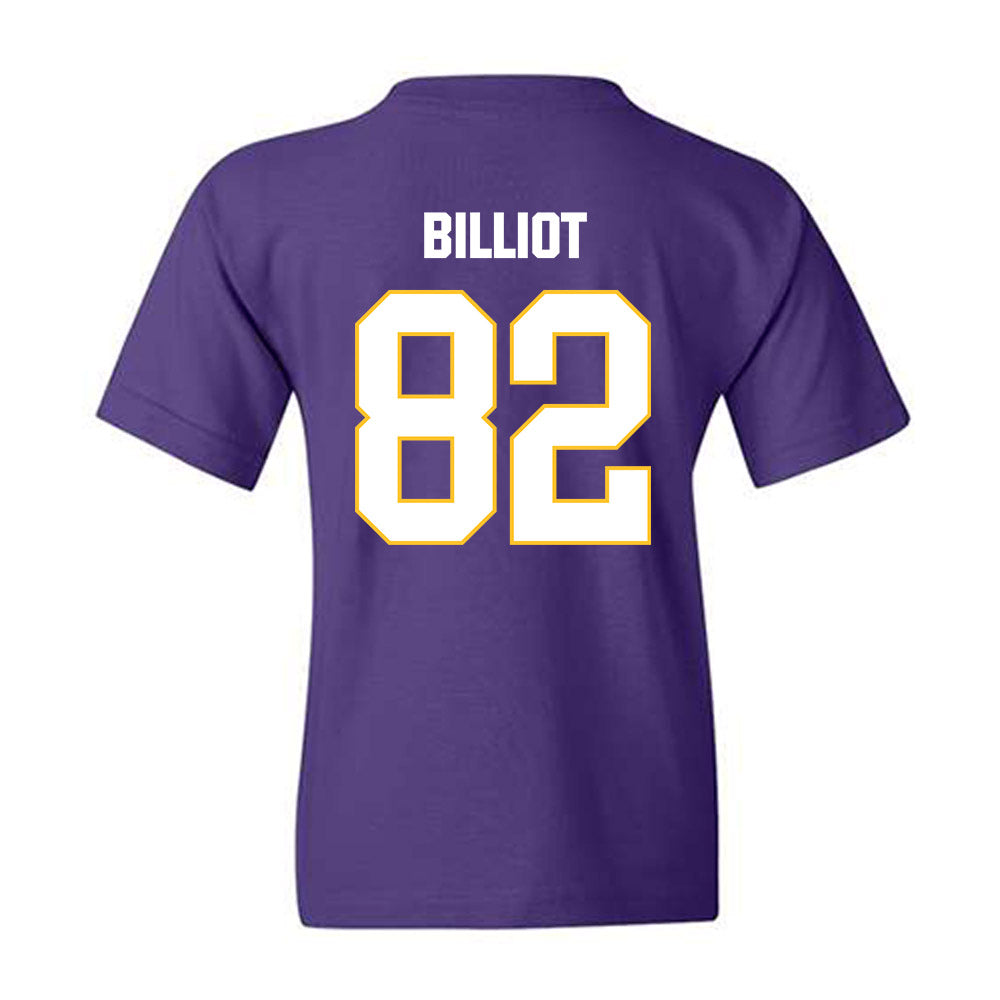 LSU - NCAA Football : Kylan Billiot - Classic Shersey Youth T-Shirt-1