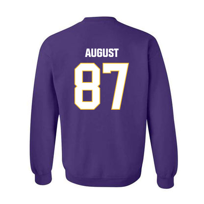 LSU - NCAA Football : Joey August - Classic Shersey Crewneck Sweatshirt-1