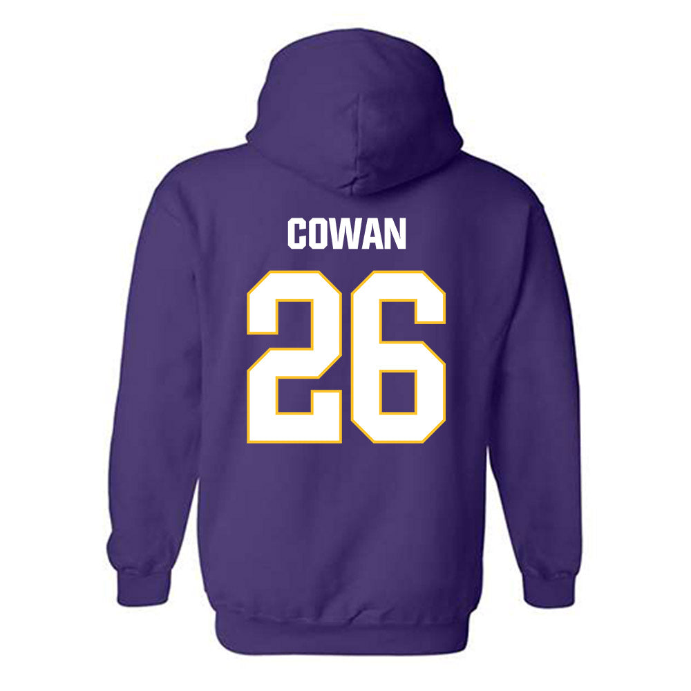 LSU - NCAA Baseball : Zac Cowan - Classic Shersey Hooded Sweatshirt-1