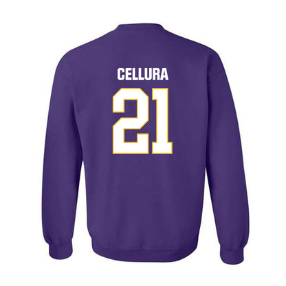 LSU - NCAA Softball : Cece Cellura - Classic Shersey Crewneck Sweatshirt-1