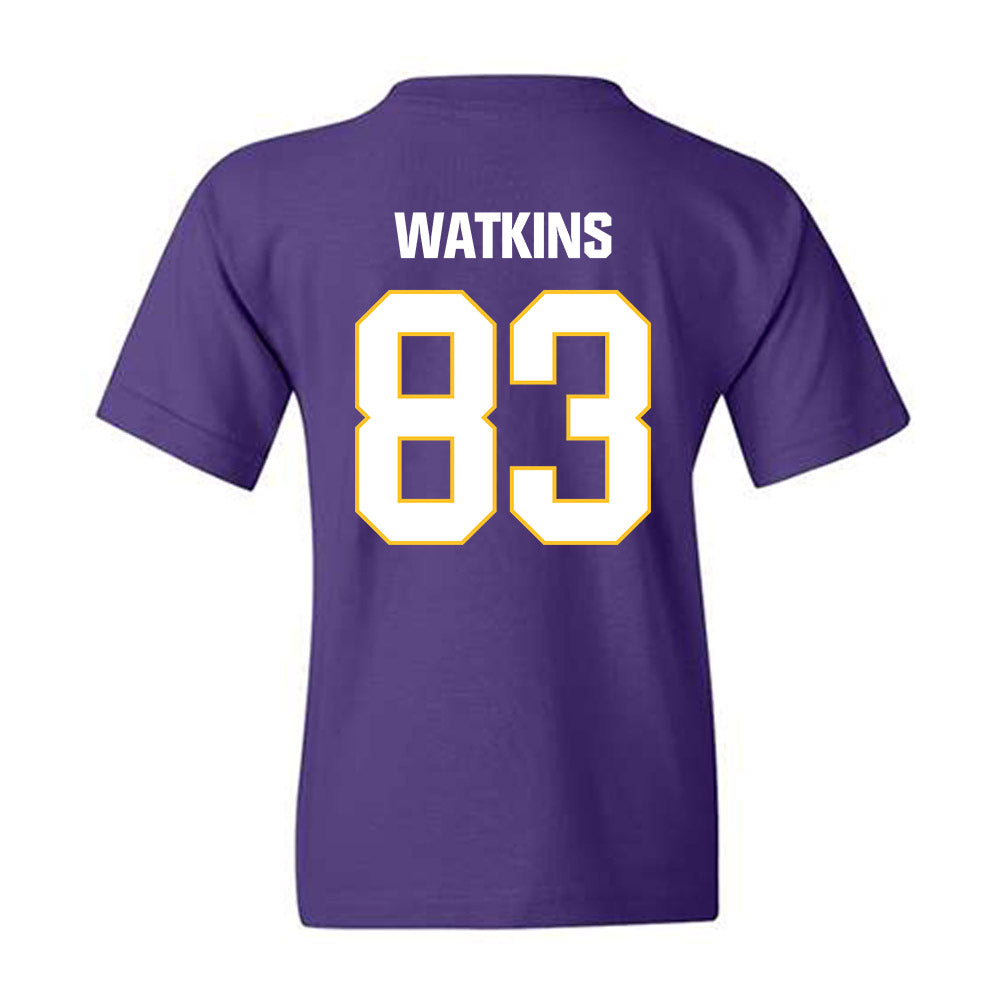 LSU - NCAA Football : Jelani Watkins - Classic Shersey Youth T-Shirt-1