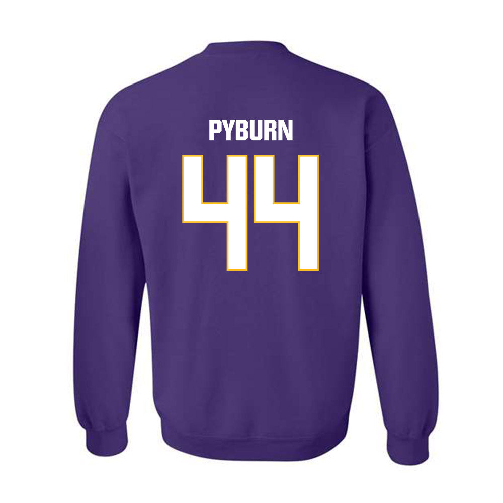 LSU - NCAA Football : Jack Pyburn - Classic Shersey Crewneck Sweatshirt-1