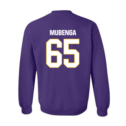 LSU - NCAA Football : Paul Mubenga - Classic Shersey Crewneck Sweatshirt-1