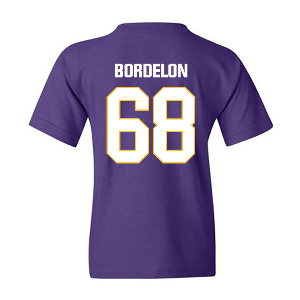 LSU - NCAA Football : Brett Bordelon - Classic Shersey Youth T-Shirt-1