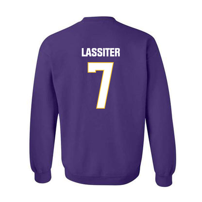 LSU - NCAA Softball : Jalia Lassiter - Classic Shersey Crewneck Sweatshirt-1