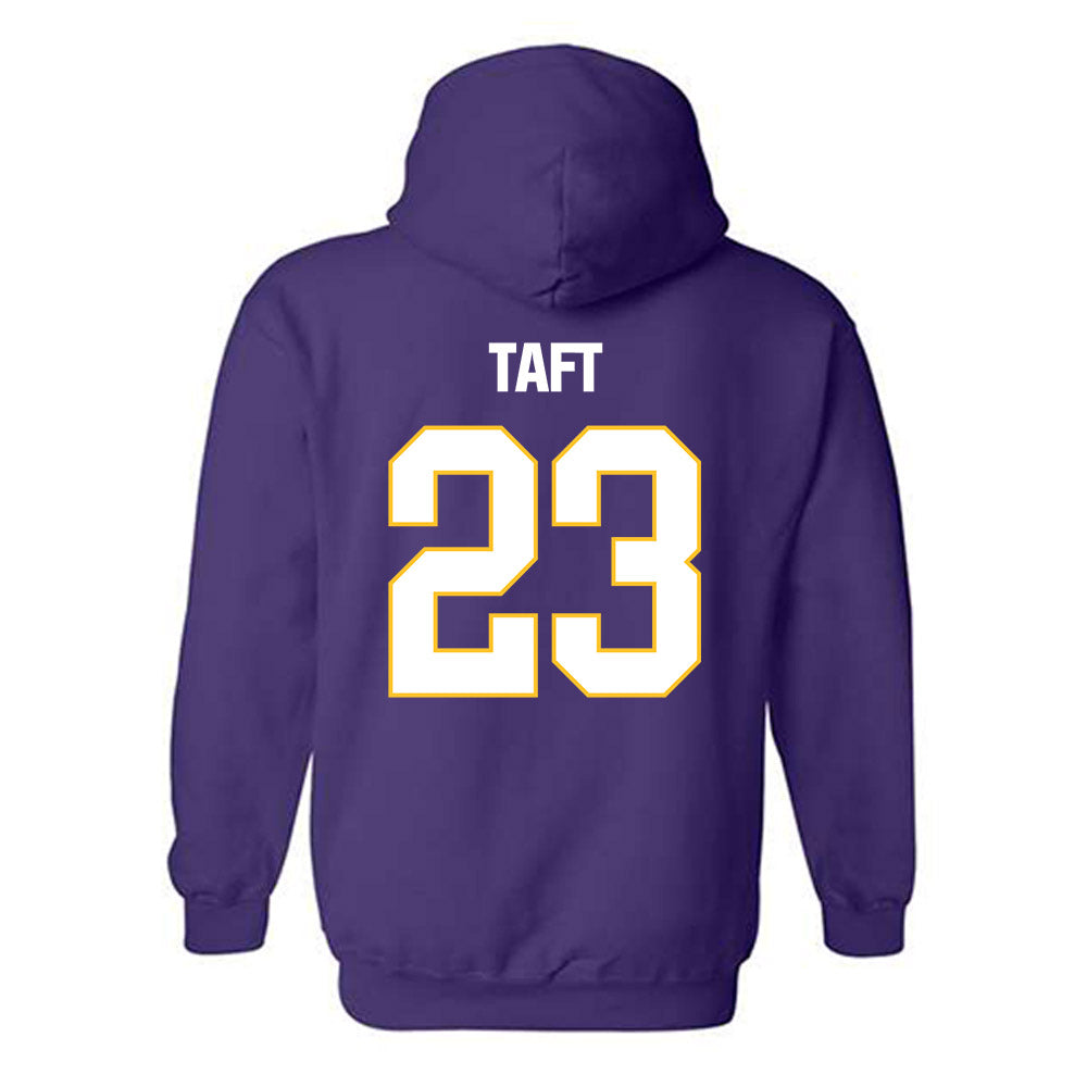 LSU - NCAA Beach Volleyball : Amelia Taft - Classic Shersey Hooded Sweatshirt-1
