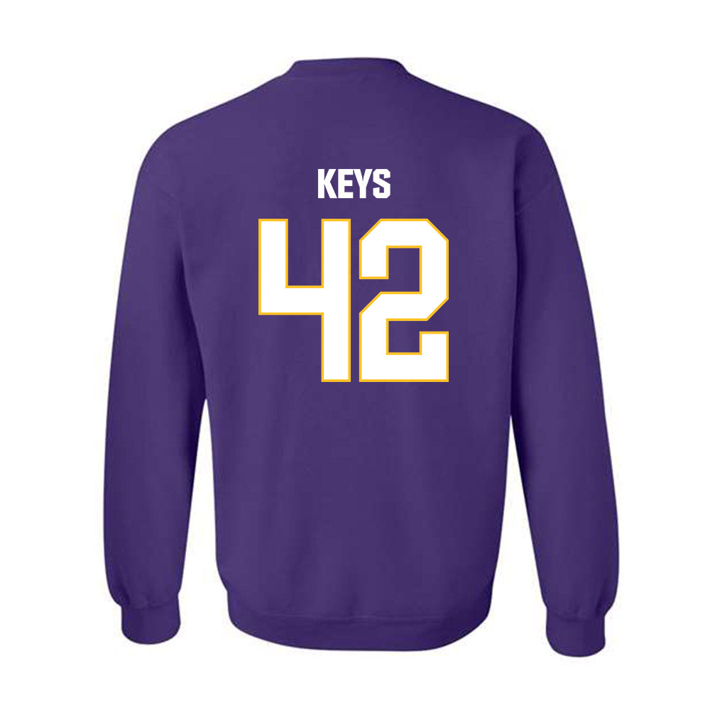 LSU - NCAA Football : Davhon Keys - Classic Shersey Crewneck Sweatshirt-1