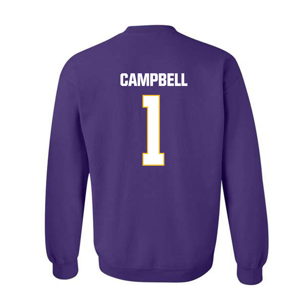 LSU - NCAA Beach Volleyball : Gracey James Campbell - Classic Shersey Crewneck Sweatshirt-1