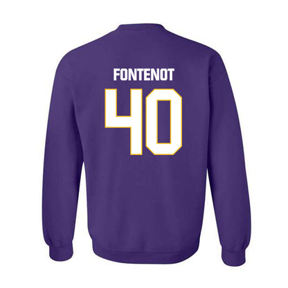 LSU - NCAA Baseball : Grant Fontenot - Classic Shersey Crewneck Sweatshirt-1