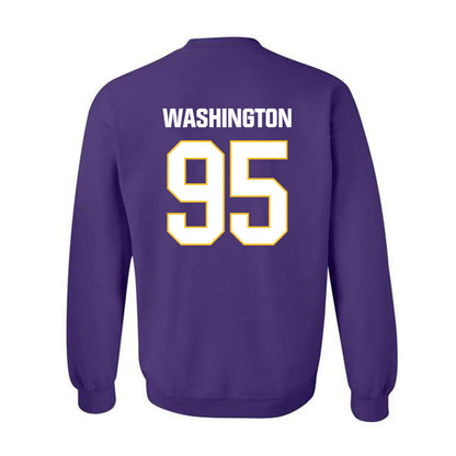 LSU - NCAA Football : Shone Washington - Classic Shersey Crewneck Sweatshirt-1