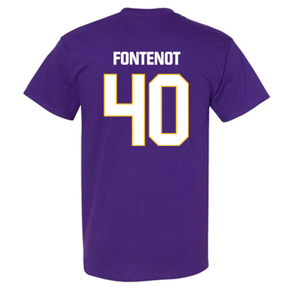 LSU - NCAA Baseball : Grant Fontenot - Classic Shersey T-Shirt-1