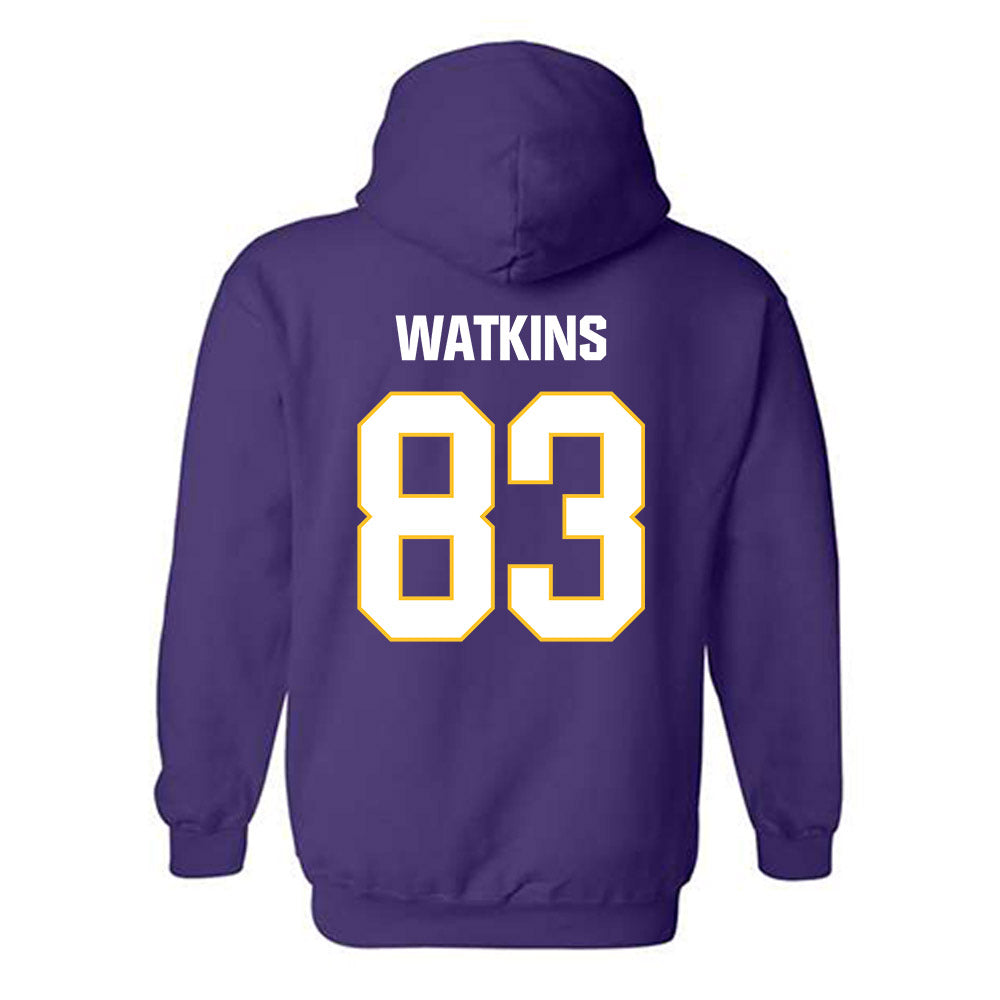 LSU - NCAA Football : Jelani Watkins - Classic Shersey Hooded Sweatshirt-1