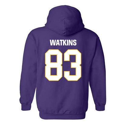 LSU - NCAA Football : Jelani Watkins - Classic Shersey Hooded Sweatshirt-1