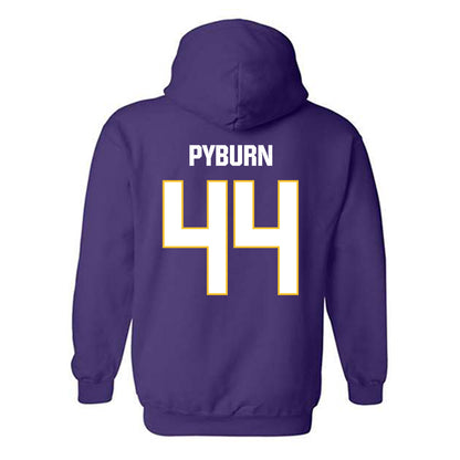 LSU - NCAA Football : Jack Pyburn - Classic Shersey Hooded Sweatshirt-1