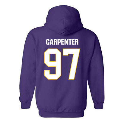 LSU - NCAA Football : Dylan Carpenter - Classic Shersey Hooded Sweatshirt-1
