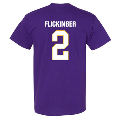 LSU - NCAA Women's Volleyball : Paige Flickinger - Classic Shersey T-Shirt-1