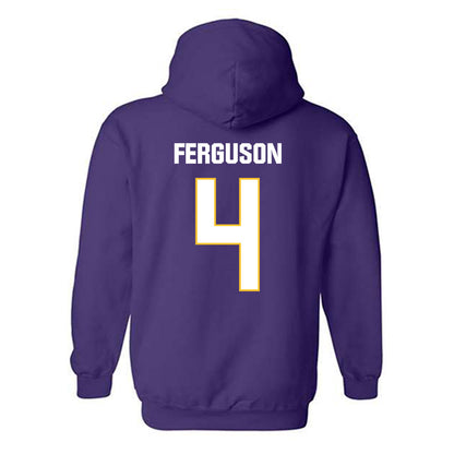 LSU - NCAA Women's Soccer : Jazmin Ferguson - Classic Shersey Hooded Sweatshirt-1