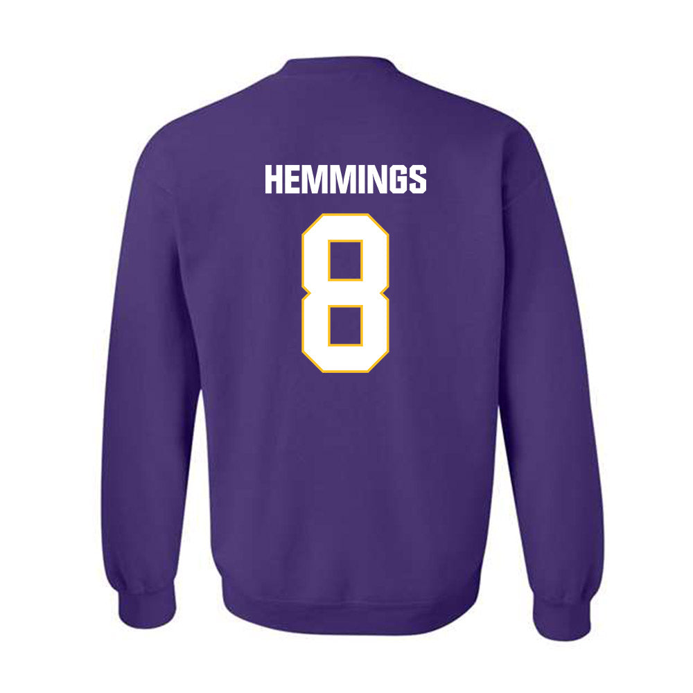 LSU - NCAA Women's Volleyball : Ella Hemmings - Classic Shersey Crewneck Sweatshirt-1
