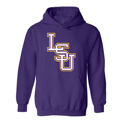 LSU - NCAA Women's Volleyball : Angie Lee - Classic Shersey Hooded Sweatshirt-0