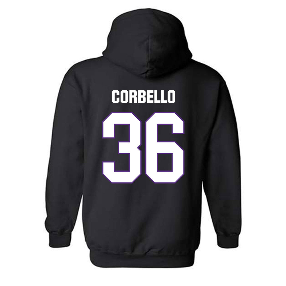 LSU - NCAA Football : Aidan Corbello - Classic Shersey Hooded Sweatshirt-1