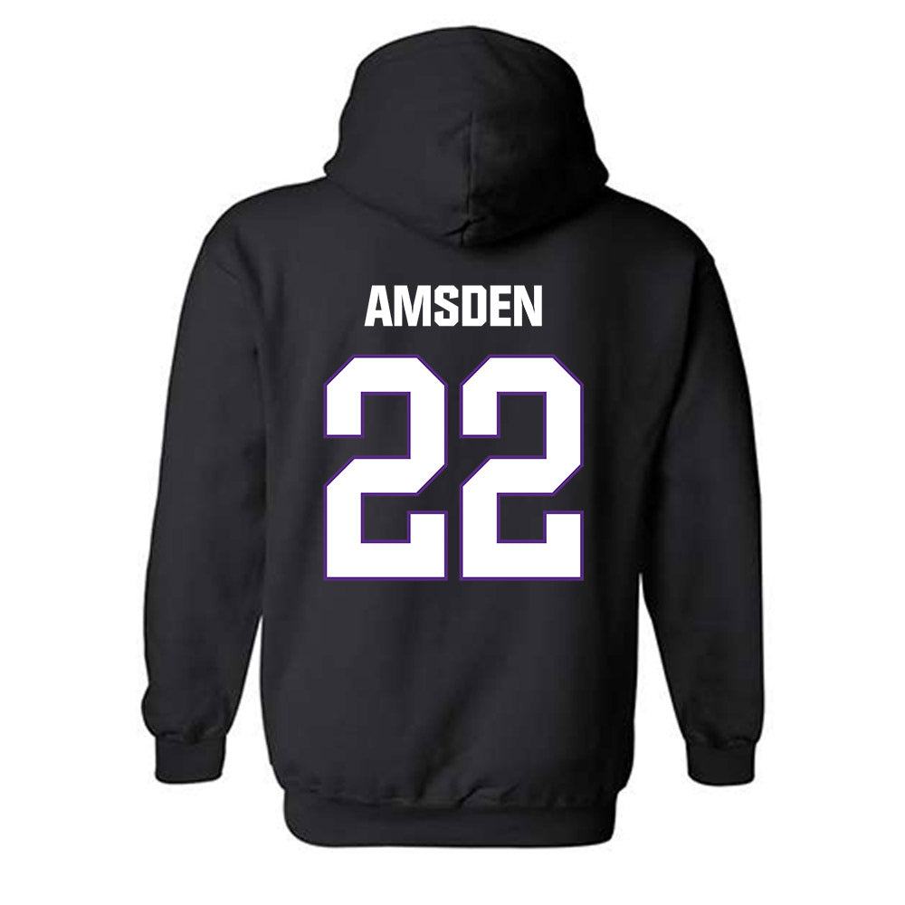 LSU - NCAA Women's Soccer : Ava Amsden - Classic Shersey Hooded Sweatshirt-1